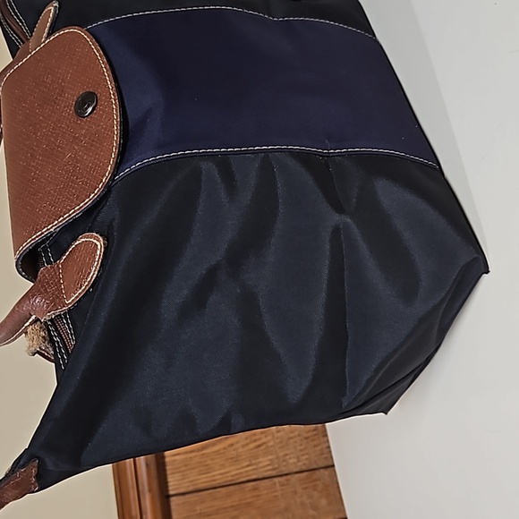 Longchamp Purple and Black Tote Bag - Picture 5 of 17